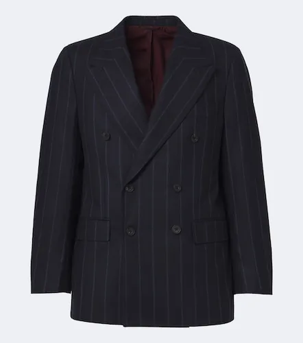Blazer de lana virgen a rayas - Rubinacci - Modalova