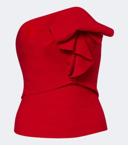 Ruffled wool and silk cady corset - Roland Mouret - Modalova