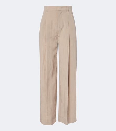 Pantaloni a gamba larga plissé - Vince - Modalova