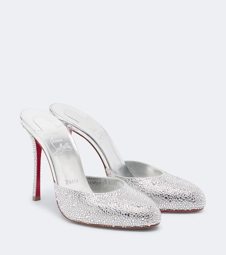 Dolly embellished leather mules - Christian Louboutin - Modalova