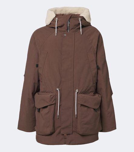 Beverin teddy-trimmed hooded down jacket - Nomaka - Modalova