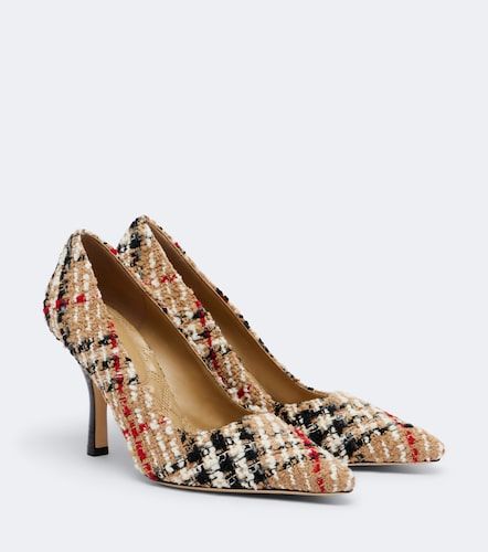 Check boucle pumps - Burberry - Modalova