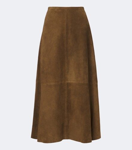Joseph Helius suede midi skirt - Joseph - Modalova