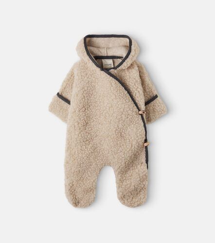 Bebé - x Organic Zoo Body Midnight de teddy de lana con capucha - Binibamba - Modalova