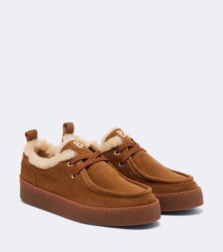 Lucerne shearling-lined suede sneakers - Bogner - Modalova