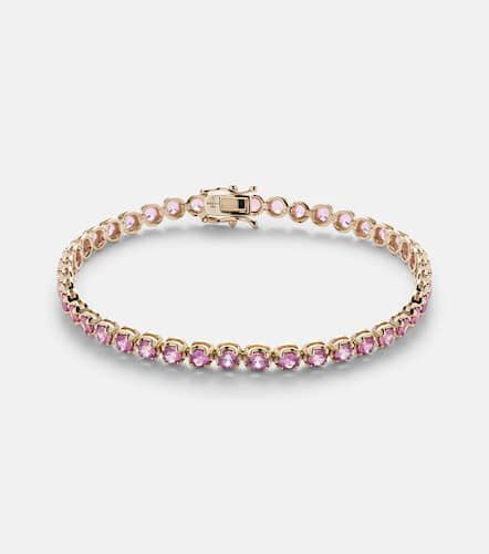 Kt gold tennis bracelet with sapphires - Mateo - Modalova