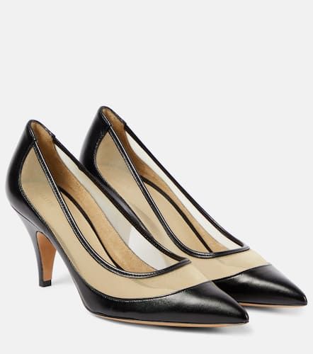 Khaite River leather and mesh pumps - Khaite - Modalova