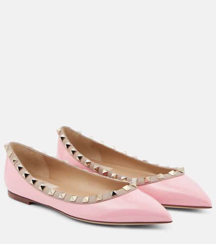 Ballerinas Rockstud aus Lackleder - Valentino Garavani - Modalova