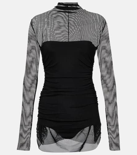 Norma Kamali Mesh minidress - Norma Kamali - Modalova