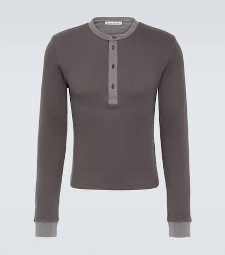 Acne Studios Cotton Henley shirt - Acne Studios - Modalova