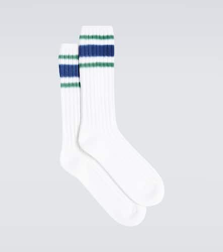 Sacai Striped cotton-blend socks - Sacai - Modalova