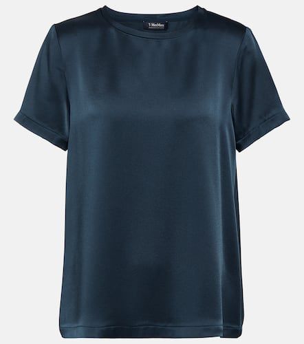 S Max Mara Rebecca satin top - 'S Max Mara - Modalova