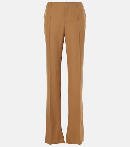 Chloe Mid-rise wool straight pants - Chloe - Modalova
