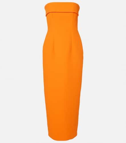 Keeley strapless crÃªpe midi dress - Emilia Wickstead - Modalova