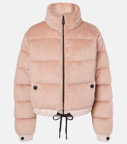 Ayse faux fur ski jacket - Moncler Grenoble - Modalova