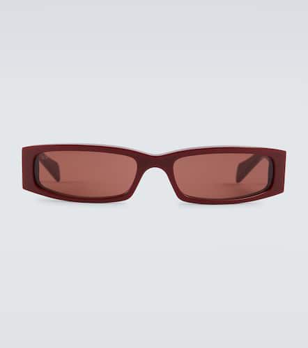 Gucci Logo rectangular sunglasses - Gucci - Modalova