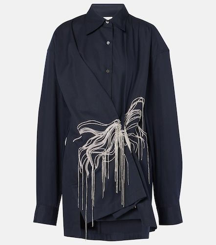 Camicia in gabardine di cotone - Dries Van Noten - Modalova