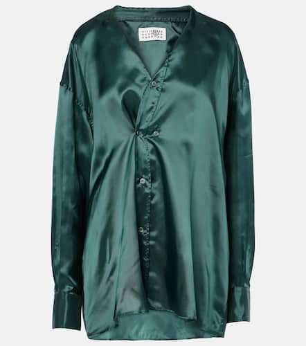 MM6 Maison Margiela Satin shirt - MM6 Maison Margiela - Modalova