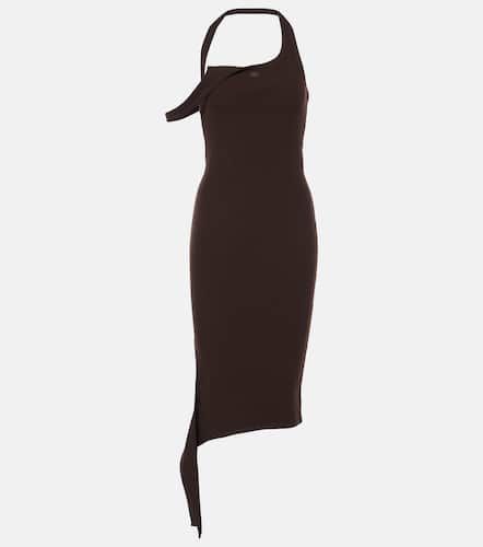 CourrÃ¨ges Undressed ribbed-knit midi dress - Courreges - Modalova