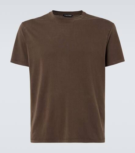 Lyocell and cotton jersey T-shirt - Tom Ford - Modalova