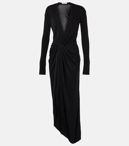 Knot-detail jersey gown - Victoria Beckham - Modalova