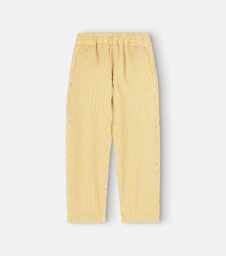 Pantalones de sarga de algodón a rayas - Il Gufo - Modalova