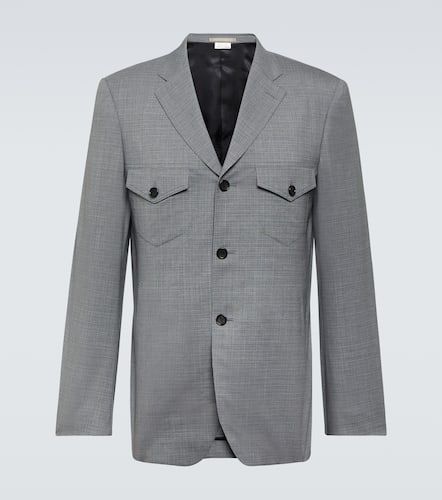 Comme des GarÃ§ons Deux Checked wool blazer - Comme des Garcons Homme Deux - Modalova