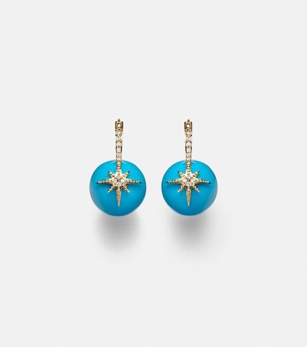Orecchini Starburst in oro 14kt - Sydney Evan - Modalova