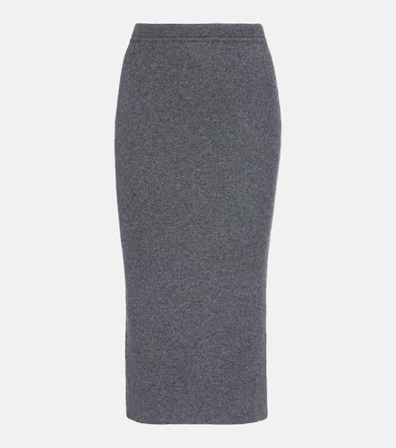 Gonna midi in misto cashmere e cotone - Tom Ford - Modalova