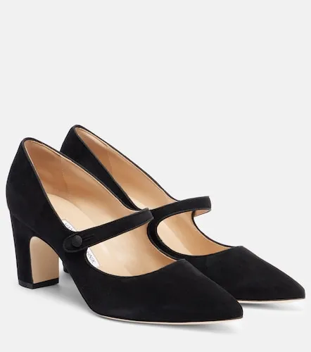 Campariba suede Mary Jane pumps - Manolo Blahnik - Modalova