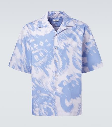 Camisa bowling de algodón estampada - Commas - Modalova