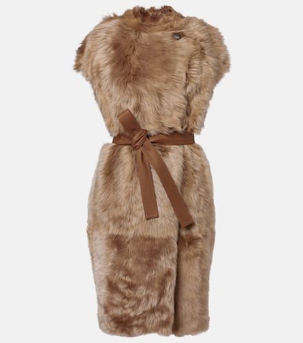 Manteau réversible en shearling - Yves Salomon - Modalova