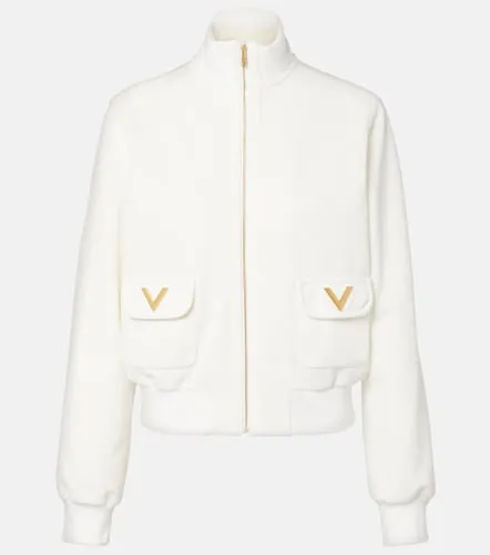 Sudadera de jersey con cremallera - Valentino Garavani - Modalova