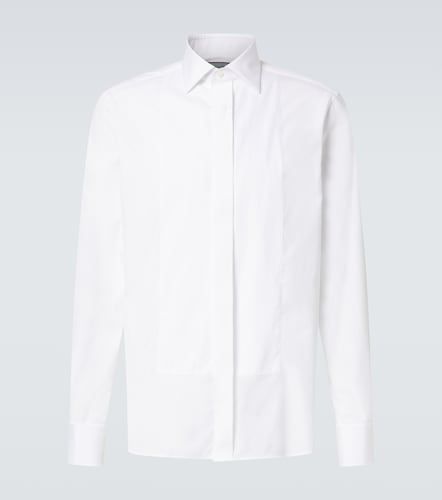 Camisa de popelín de algodón - Canali - Modalova