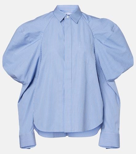 Sacai Striped cotton poplin shirt - Sacai - Modalova