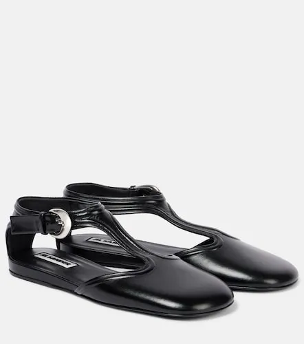 Zapatos planos Mary Jane de piel - Jil Sander - Modalova
