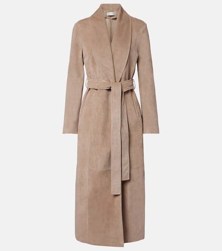 Nour Hammour Gallery suede coat - Nour Hammour - Modalova