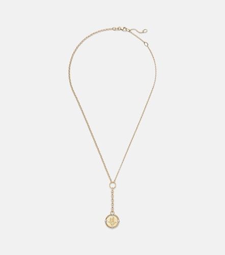 Collar Infinite Gratitude de oro de 18 ct con diamantes - FoundRae - Modalova
