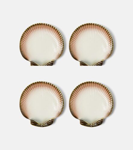 Set di 4 piatti da dessert Oyster & Scallops in ceramica - Bordallo Pinheiro - Modalova