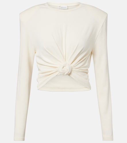 Top cropped en mezcla de algodón - Magda Butrym - Modalova