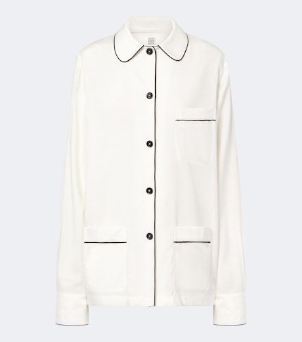 Toteme Oversized silk shirt - Toteme - Modalova