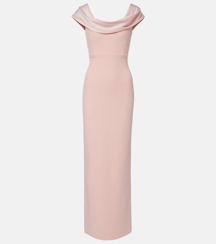 Abito lungo Adele con satin - Solace London - Modalova
