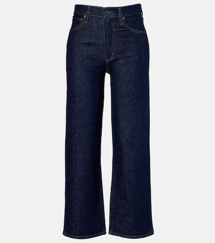Jeans Ren Crop a vita alta e gamba larga - Agolde - Modalova