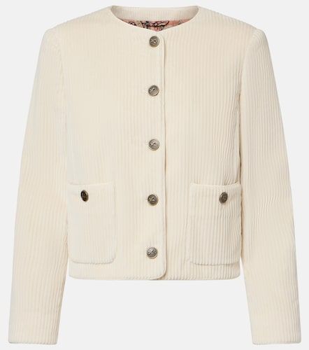 Etro Chaqueta de pana de algodón - Etro - Modalova