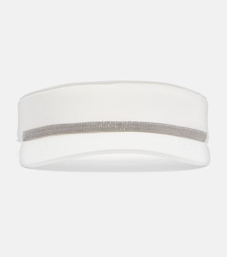 Visor Monili mit Leder - Brunello Cucinelli - Modalova