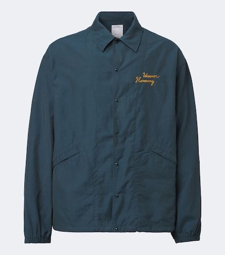 Giacca Windfall in taffetà con logo - Visvim - Modalova