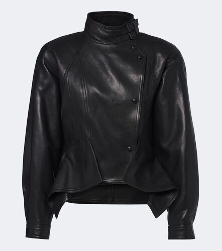 Balmain Jacke aus Leder - Balmain - Modalova