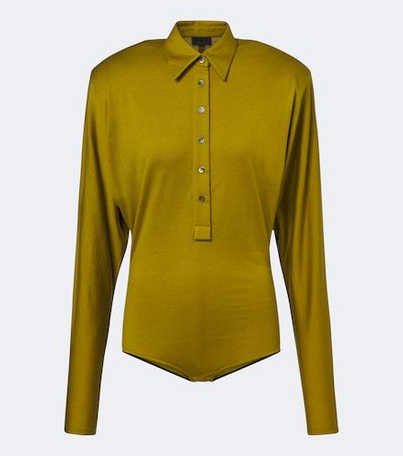 Mugler Camicia in misto lana - Mugler - Modalova