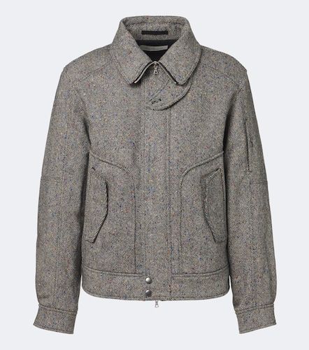 Chaqueta de lana a cuadros - Dries Van Noten - Modalova
