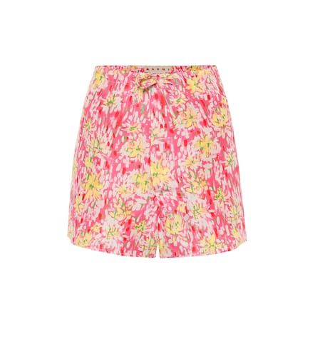 Marni Bedruckte Shorts aus Seide - Marni - Modalova